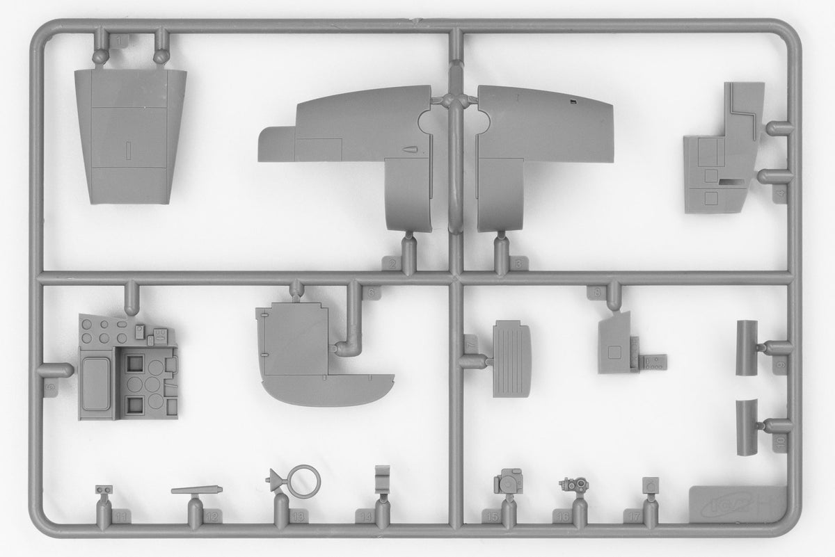ICM ICM48277 B-26 Invader plastic model kit sprue detail