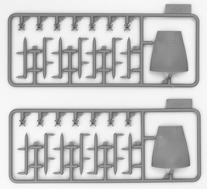 ICM ICM48277 B-26 Invader plastic model kit decal sheet artwork