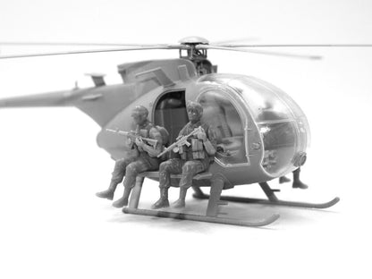 ICM ICM48371 MH-6J Little Bird plastic model kit sprue detail