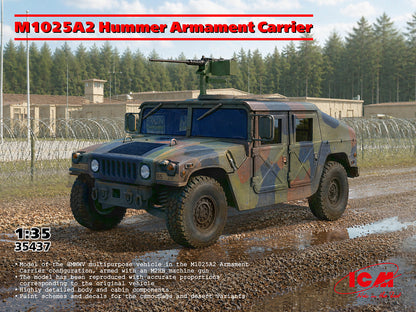 ICM M1025A2 Hummer Armament Carrier 35437 -- box