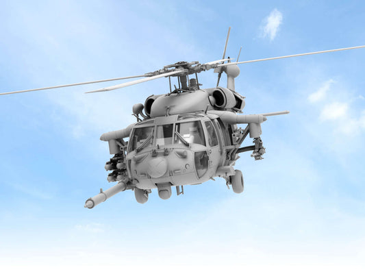 ICM MH-60L DAP U.S. Special Forces Attack Helicopter 1:48 scale model kit box art ICM48366