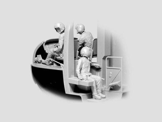ICM S-64 Helicopter Crew 3 Figures ICM53103 -- box art