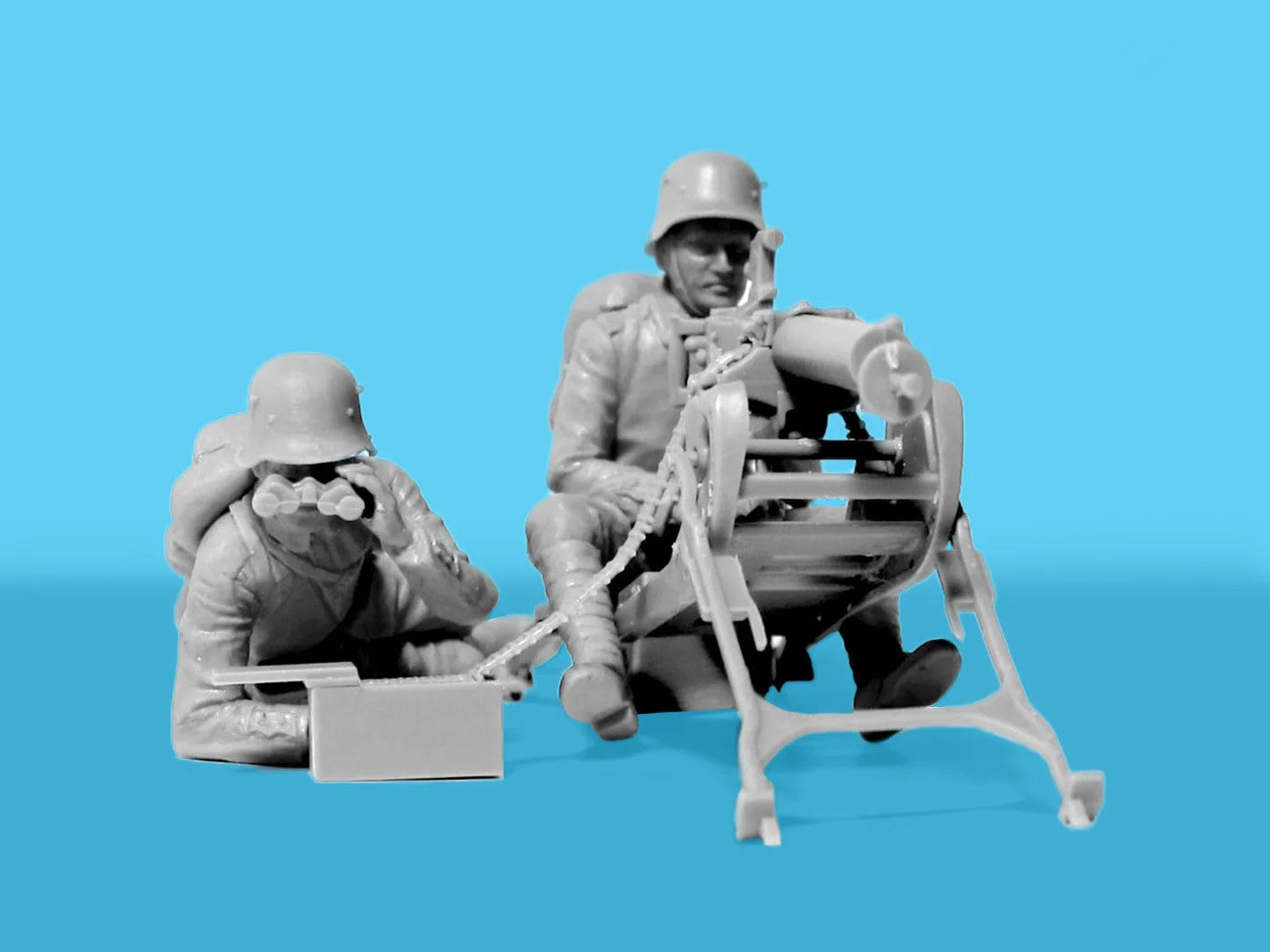 ICM Vehicles 1:35 - ‘Panzerabwehr, 1918’ German WWI Soldiers (4 Figures) - ICM35724 - Product Image