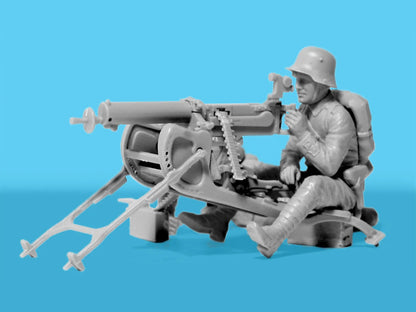 ICM Vehicles 1:35 - ‘Panzerabwehr, 1918’ German WWI Soldiers (4 Figures) - ICM35724 - Product Image