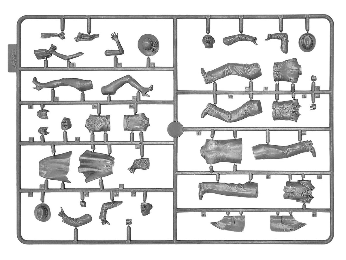 ICM 1 24 Daring Robbery Ford Model A ICM24055 – figure sprue