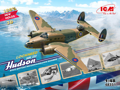ICM 1 48 Lockheed Hudson Mk III ICM48331 – box art with logo