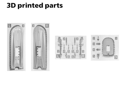 ICM 1/48 Aircraft - UH-60A Black Hawk with ESSS and Skis - 48368