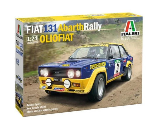 Italeri 1/24 Cars - Fiat 131 Arbarth Rally OL10 Fiat - 3667 - Product Image