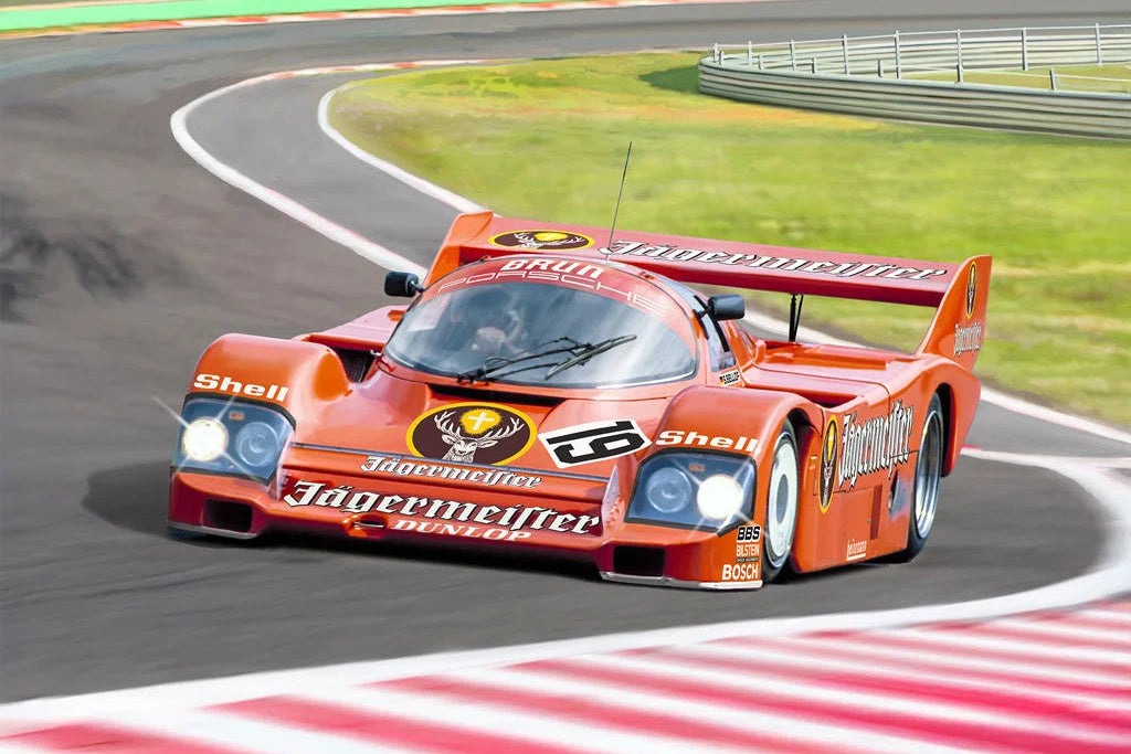 Italeri 1/24 Cars - Porsche 956 Jägermeister Racing Cars - 3678 - Product Image