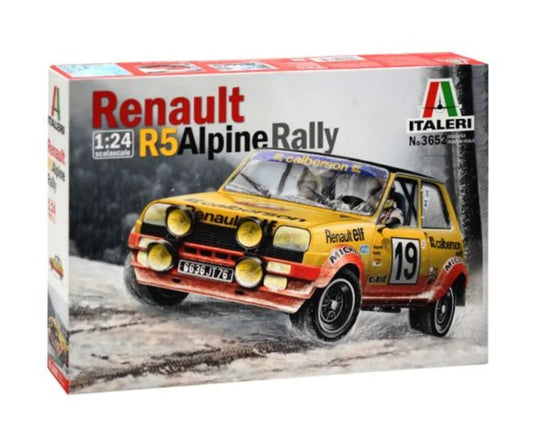 Italeri 1/24 Cars - Renault 5 Rally - 3652 - Product Image