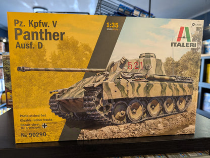 Italeri 1/35 Military - Pz. Kpfw. V Panther Ausf. D - 90290 - Product Image