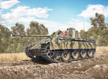 Italeri 1/35 Military - Pz. Kpfw. V Panther Ausf. D - 90290 - Product Image