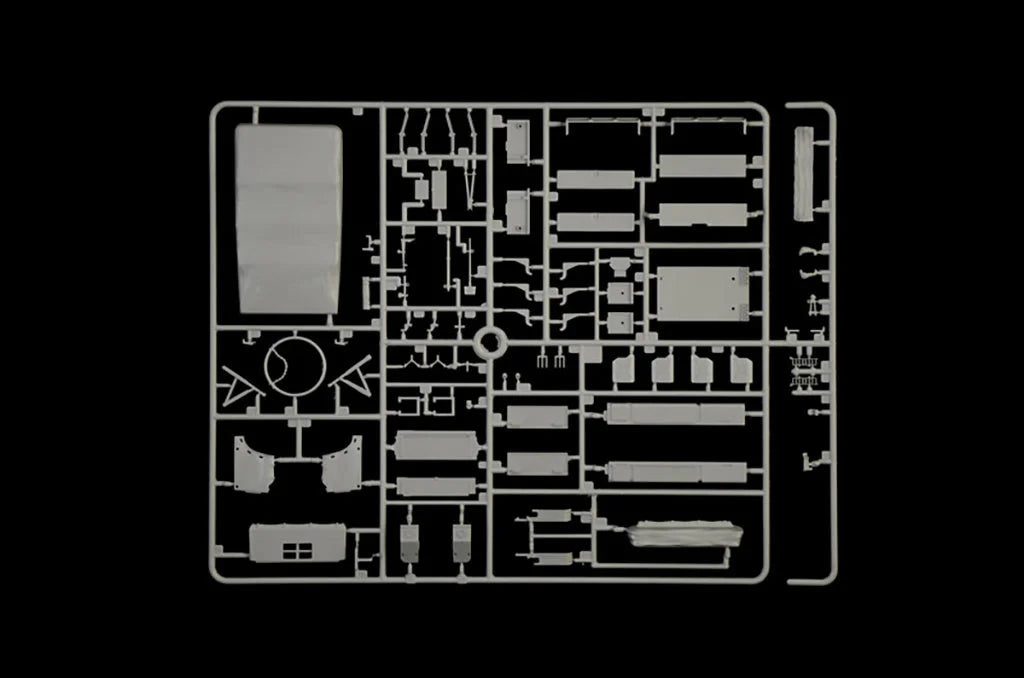 Italeri 1/35 Military - SD KFZ 10 Demag with LE IG18 & Crew - 6595 - Product Image