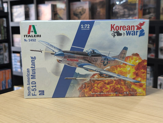 Italeri 1/72 Aircraft - F-51D “Korean War” - 1452 - Product Image