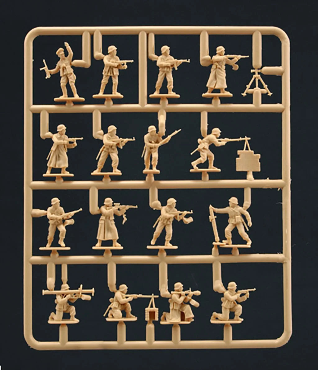 Italeri 1/72 Figures - 1/72 German Elite Troops WWII - 6068 - Product Image