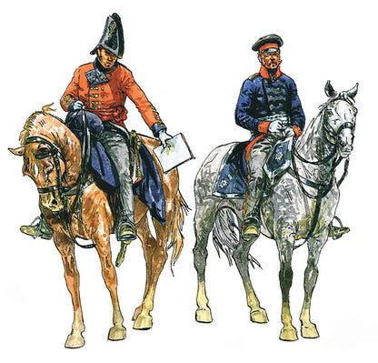 Italeri 1/72 Figures - British Prussian All.Gen.Staff - 6065 - Product Image