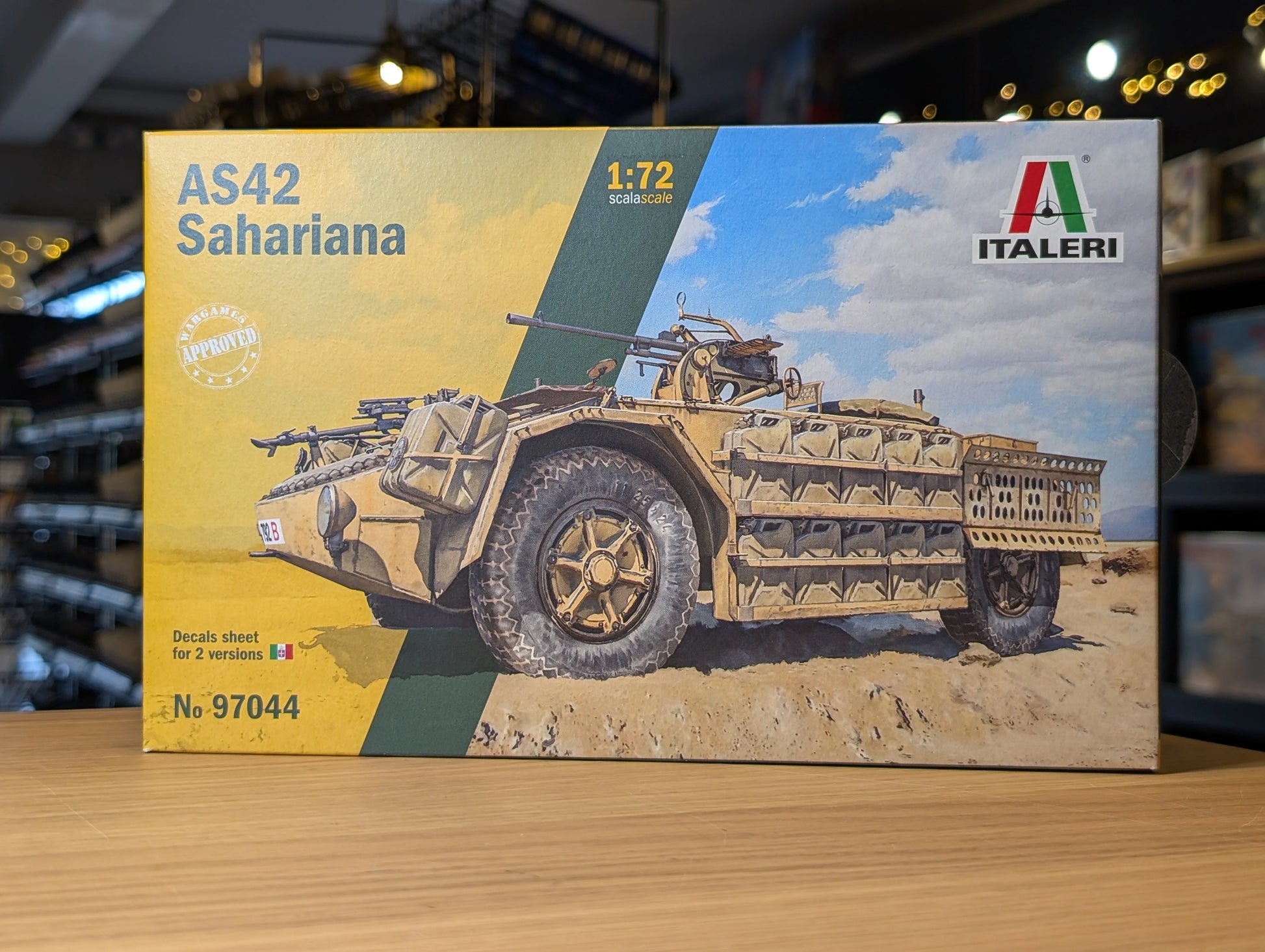 Italeri 1/72 Military - AS.42 Sahariana - 97044 - Product Image