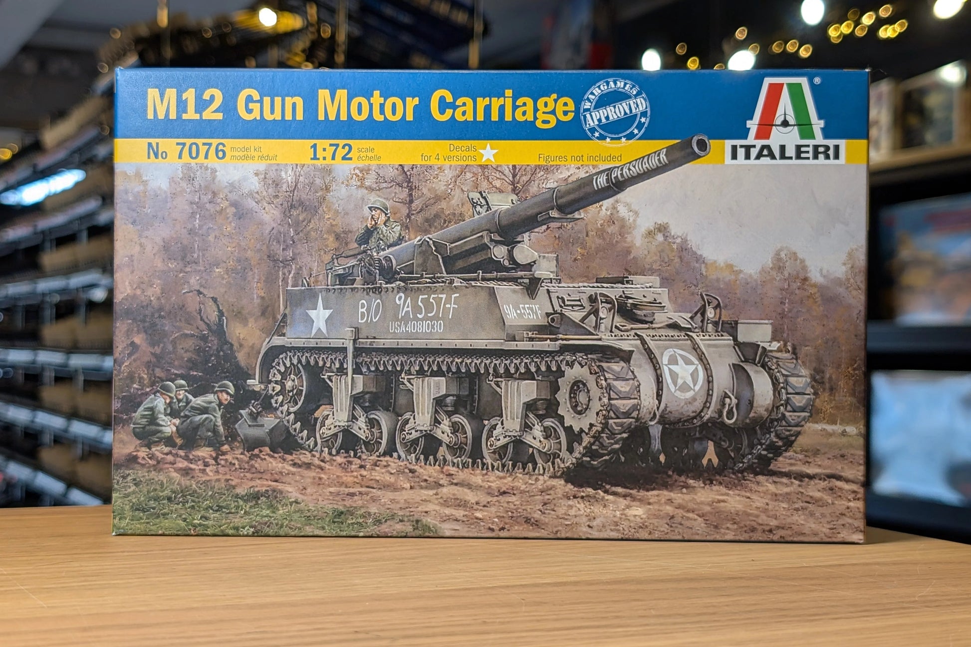 Italeri 1/72 Military - M-12 Gmc - 7076 - Product Image