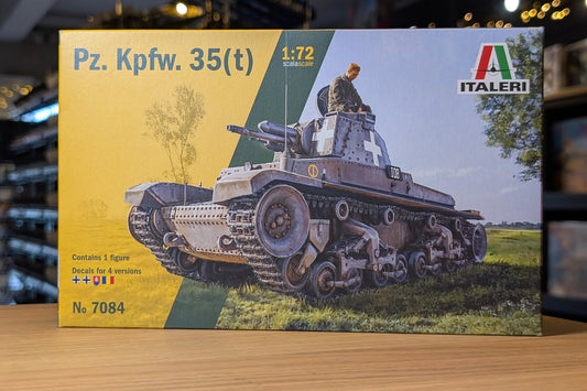 Italeri 1/72 Military - Panzerkampfwagen 35 (T) - 7084 - Product Image