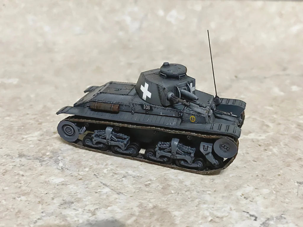 Italeri 1/72 Military - Panzerkampfwagen 35 (T) - 7084 - Product Image