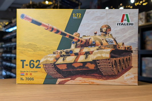 Italeri 1/72 Military - T 62 Russian Tank - 7006 - Product Image