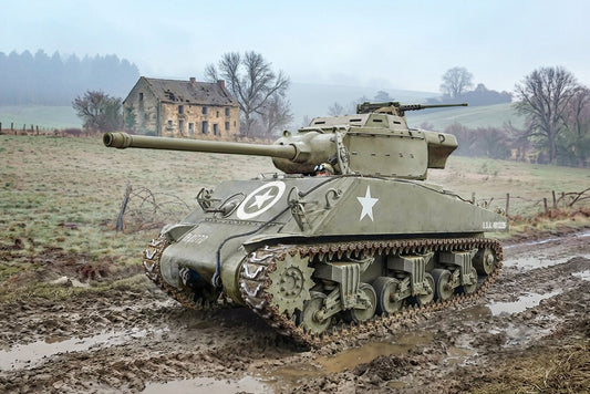 Italeri 90mm GMC M36B1 Tank Destroyer 96538 -- box art (3:2)