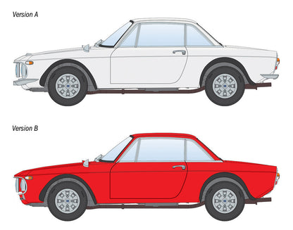 Italeri Lancia Fulvia Coupe 1.6HF Fanalone 3619 -- decal placement profile