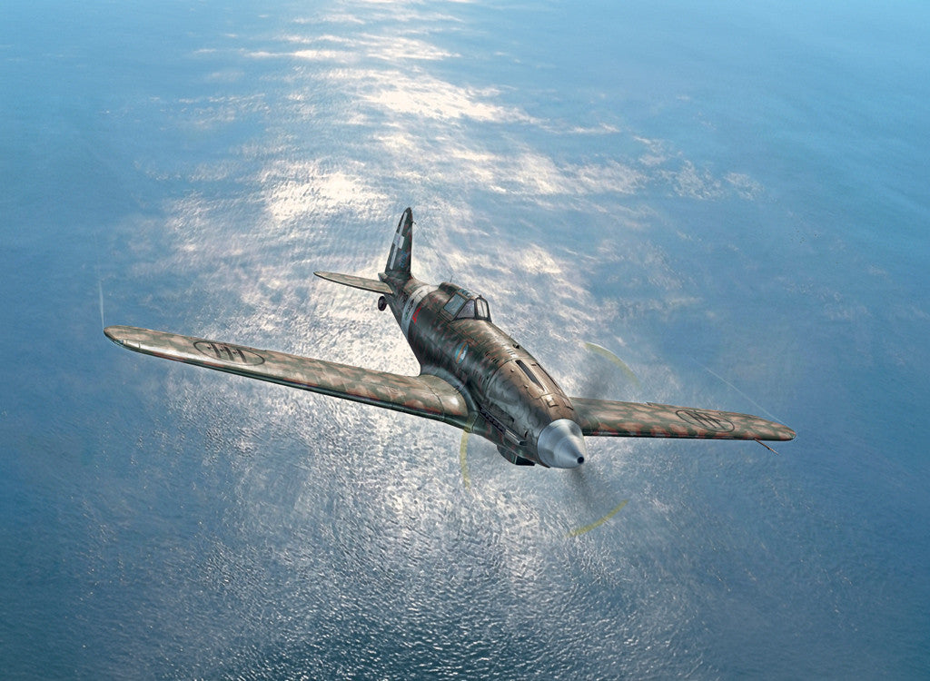 Italeri Macchi MC.202 Early Series 2524 - in flight render