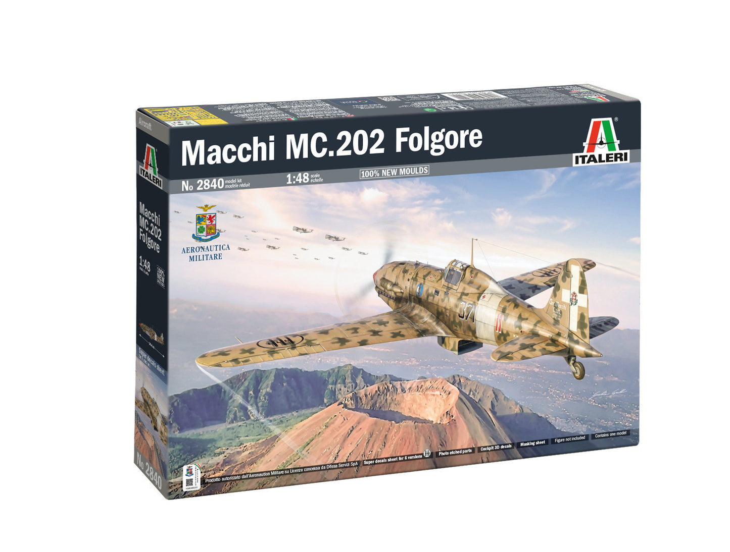 Italeri Macchi MC.202 Folgore 2840 -- box