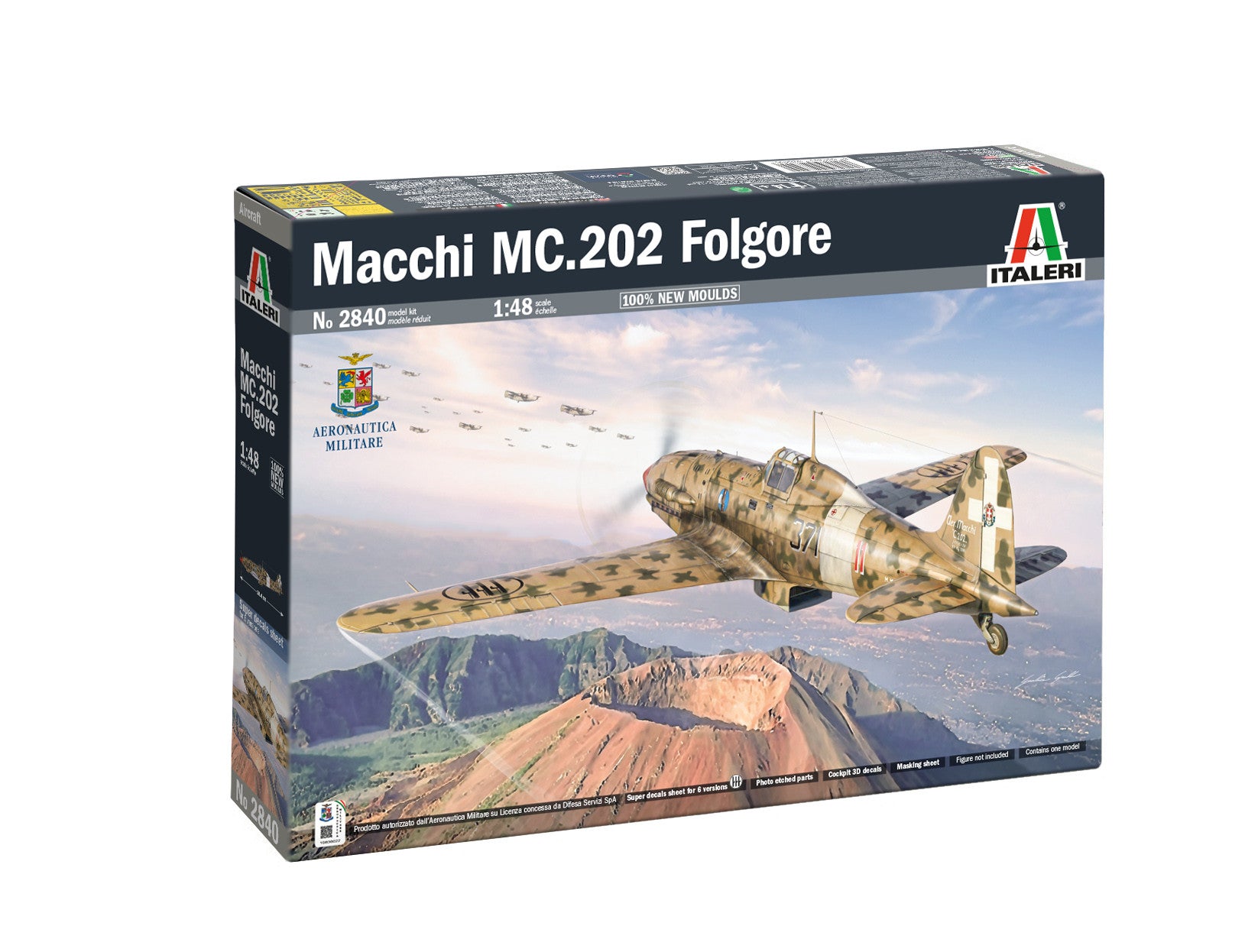 Italeri Macchi MC.202 Folgore 2840 -- box