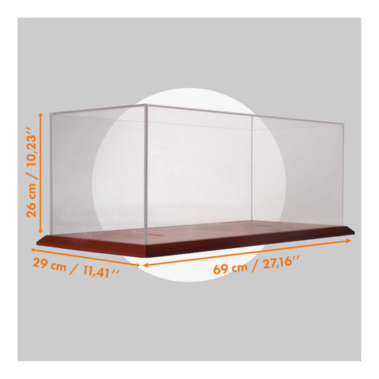 IXO Collections - IXO 1/8 Scale Perspex Display Case with Base - IXC.VIT