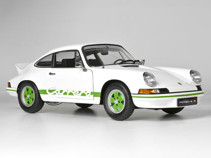 IXO Collections - White Porsche 911 Carsrera RS 2.7 1/8 Scale Metal & Plastic Kit - IXC911FKW