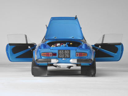 IXO Collections - Alpine A110 1600 S Rally 1/8 Scale Metal & Plastic Kit (Plain White Box) - IXCALPFK