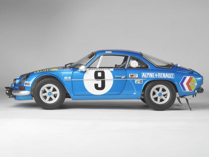 IXO Collections - Alpine A110 1600 S Rally 1/8 Scale Metal & Plastic Kit (Plain White Box) - IXCALPFK