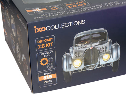 IXO Collections - Bugatti SC57 Atlantic 1/8 Scale Metal & Plastic Kit - IXCBGAFK