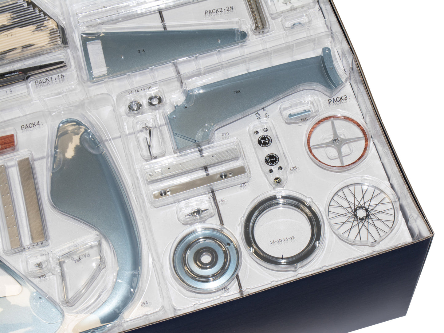 IXO Collections - Bugatti SC57 Atlantic 1/8 Scale Metal & Plastic Kit - IXCBGAFK