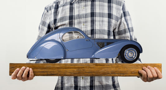 IXO Collections - Bugatti SC57 Atlantic 1/8 Scale Metal & Plastic Kit - IXCBGAFK