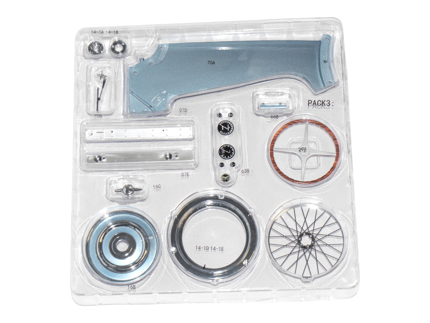 IXO Collections - Bugatti SC57 Atlantic 1/8 Scale Metal & Plastic Kit - IXCBGAFK