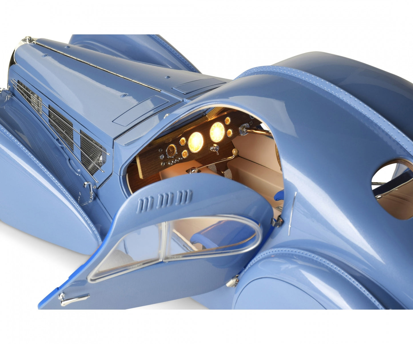 IXO Collections - Bugatti SC57 Atlantic 1/8 Scale Metal & Plastic Kit - IXCBGAFK