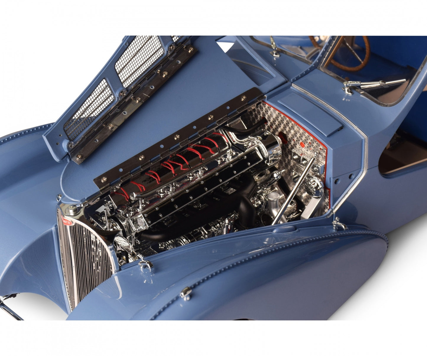 IXO Collections - Bugatti SC57 Atlantic 1/8 Scale Metal & Plastic Kit - IXCBGAFK