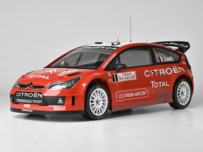 IXO Collections - Citroën C4 WRC 2008 Red 1/8 Scale Metal & Plastic Kit - IXCCC4FK