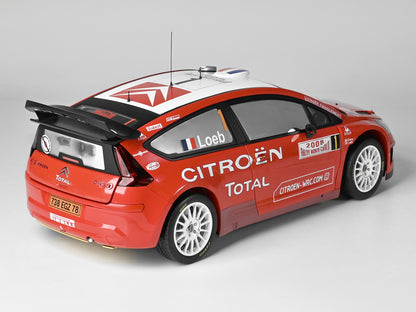IXO Collections - Citroën C4 WRC 2008 Red 1/8 Scale Metal & Plastic Kit - IXCCC4FK