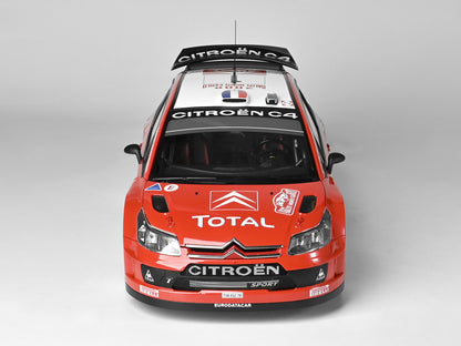IXO Collections - Citroën C4 WRC 2008 Red 1/8 Scale Metal & Plastic Kit - IXCCC4FK