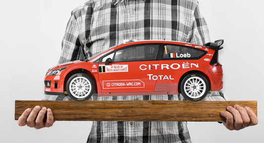 IXO Collections - Citroën C4 WRC 2008 Red 1/8 Scale Metal & Plastic Kit - IXCCC4FK