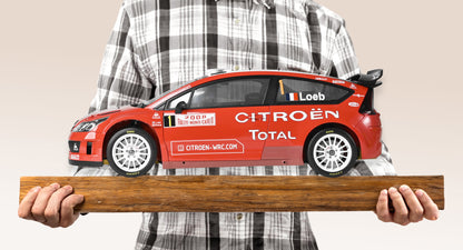 IXO Collections - Citroën C4 WRC 2008 Red 1/8 Scale Metal & Plastic Kit - IXCCC4FK