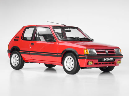 IXO Collections - Red Peugeot 205 1.9 GTI 1/8 Scale Metal & Plastic Kit - IXCPEUFK