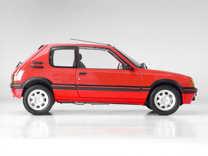 IXO Collections - Red Peugeot 205 1.9 GTI 1/8 Scale Metal & Plastic Kit - IXCPEUFK