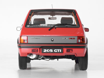 IXO Collections - Red Peugeot 205 1.9 GTI 1/8 Scale Metal & Plastic Kit - IXCPEUFK