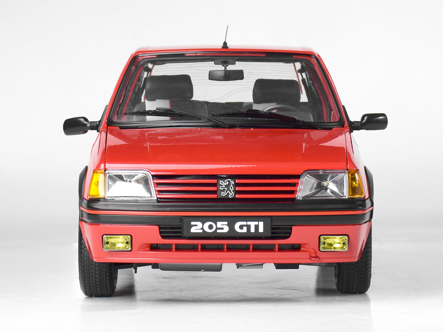 IXO Collections - Red Peugeot 205 1.9 GTI 1/8 Scale Metal & Plastic Kit - IXCPEUFK