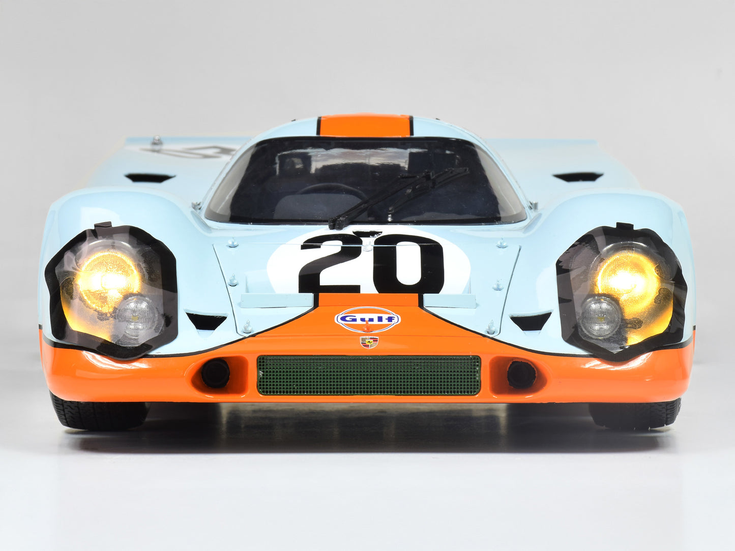 IXO Collections - Porsche 917 KH #20 Gulf Livery 1/8 Scale Metal & Plastic Kit - IXCPORFK